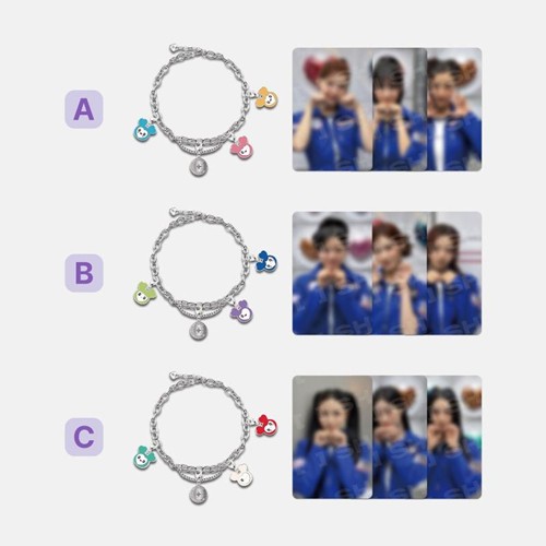 [PRE-ORDER] TWICE - LOVELY CUSTOM BRACELET / 10VE UNIVERSE / Official Merchandise