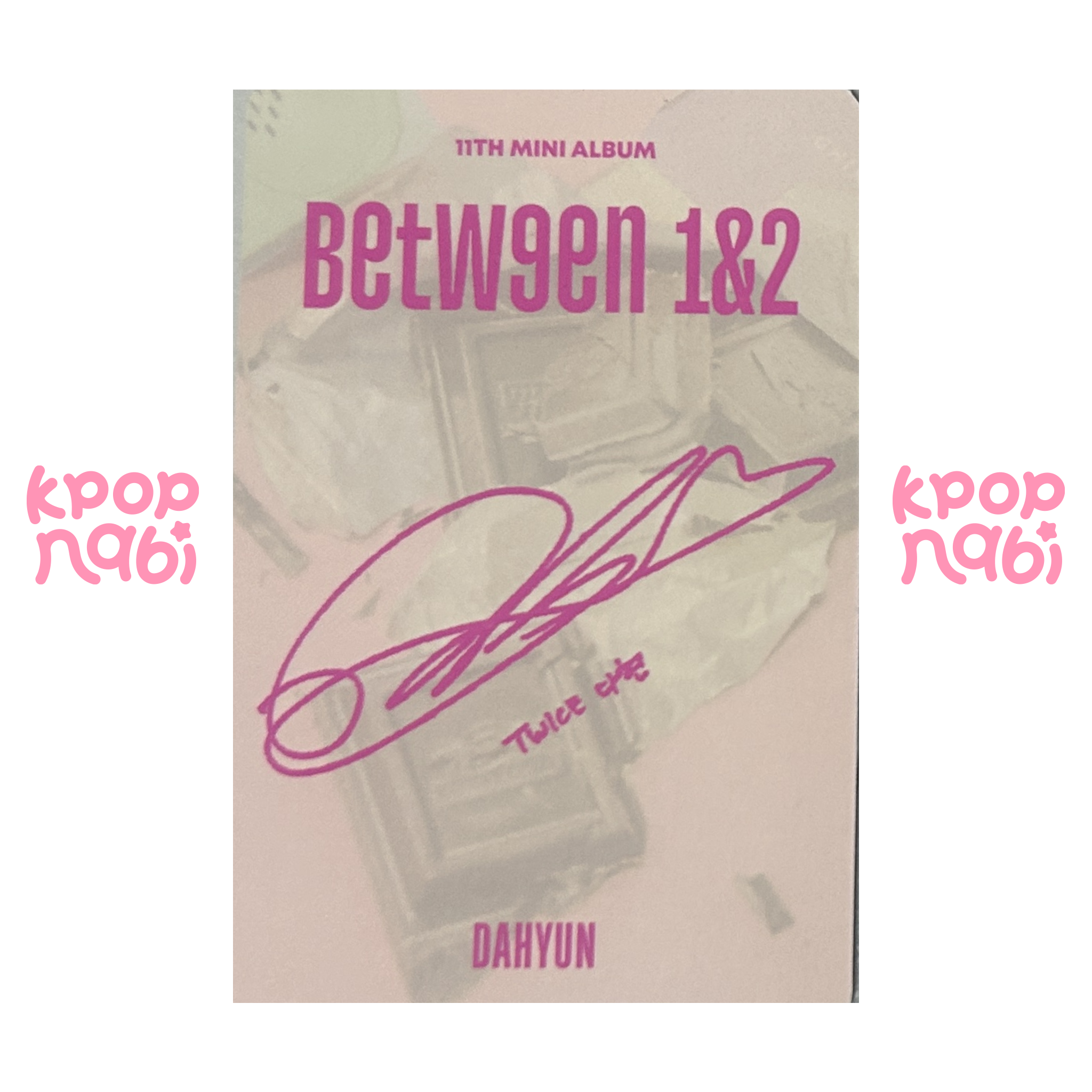 [PC] TWICE - Dahyun 'Between 1&2' (Standard ver.)