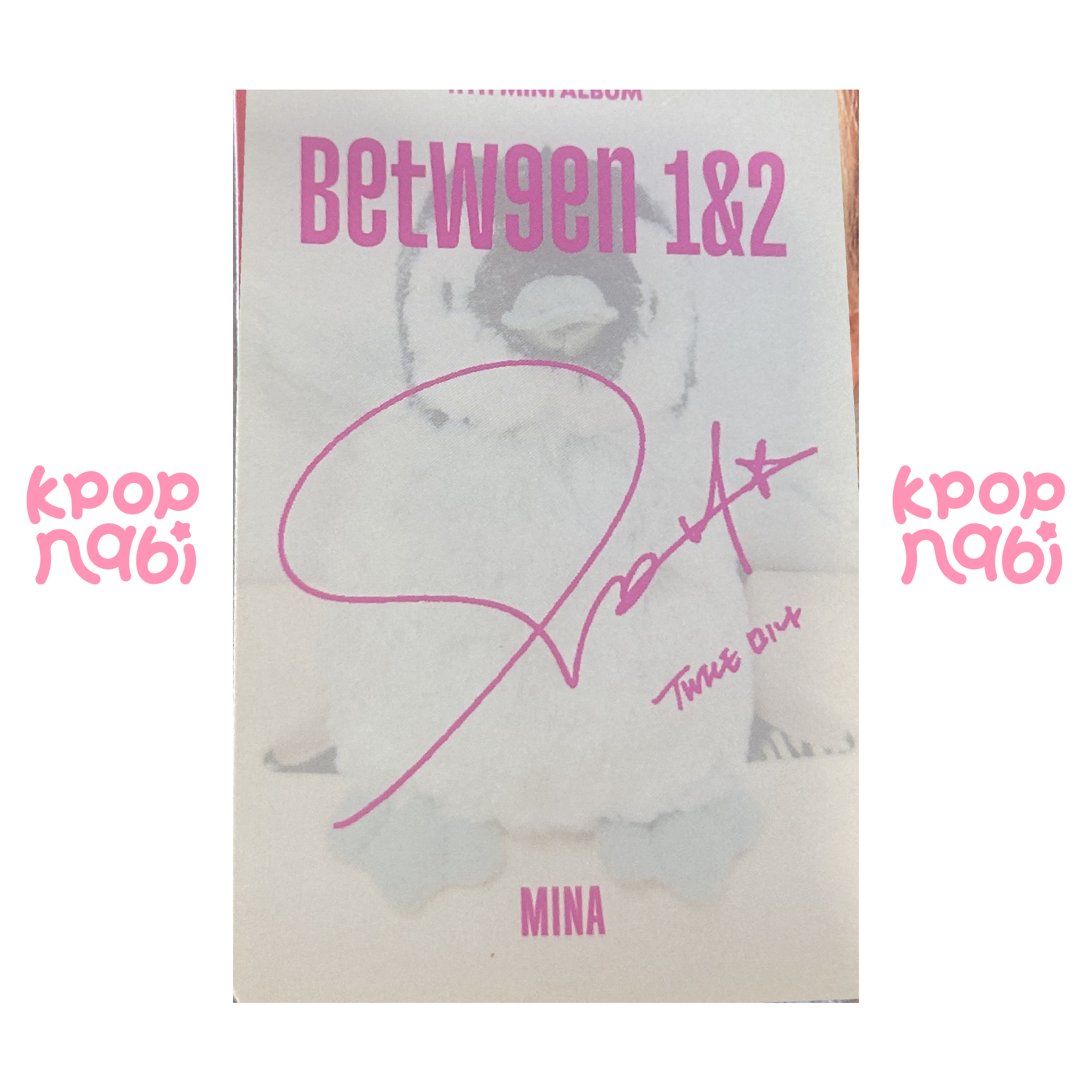 [PC] TWICE - Mina 'BETWEEN 1&2' (Standard ver.) #1