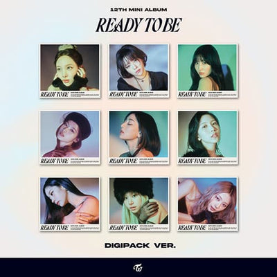 TWICE - 12th Mini Album 'READY TO BE' (Digipack ver.)