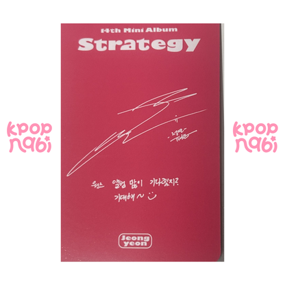 [PC] TWICE - Jeongyeon 'Strategy' (Standard ver.)
