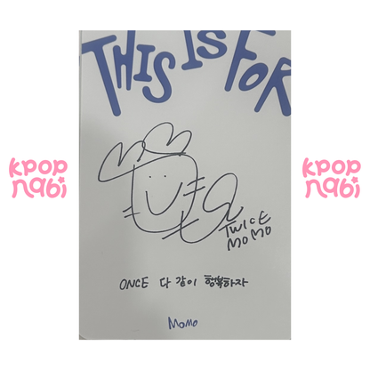 [PC] TWICE - Momo 'THIS IS FOR' (Standard ver.)