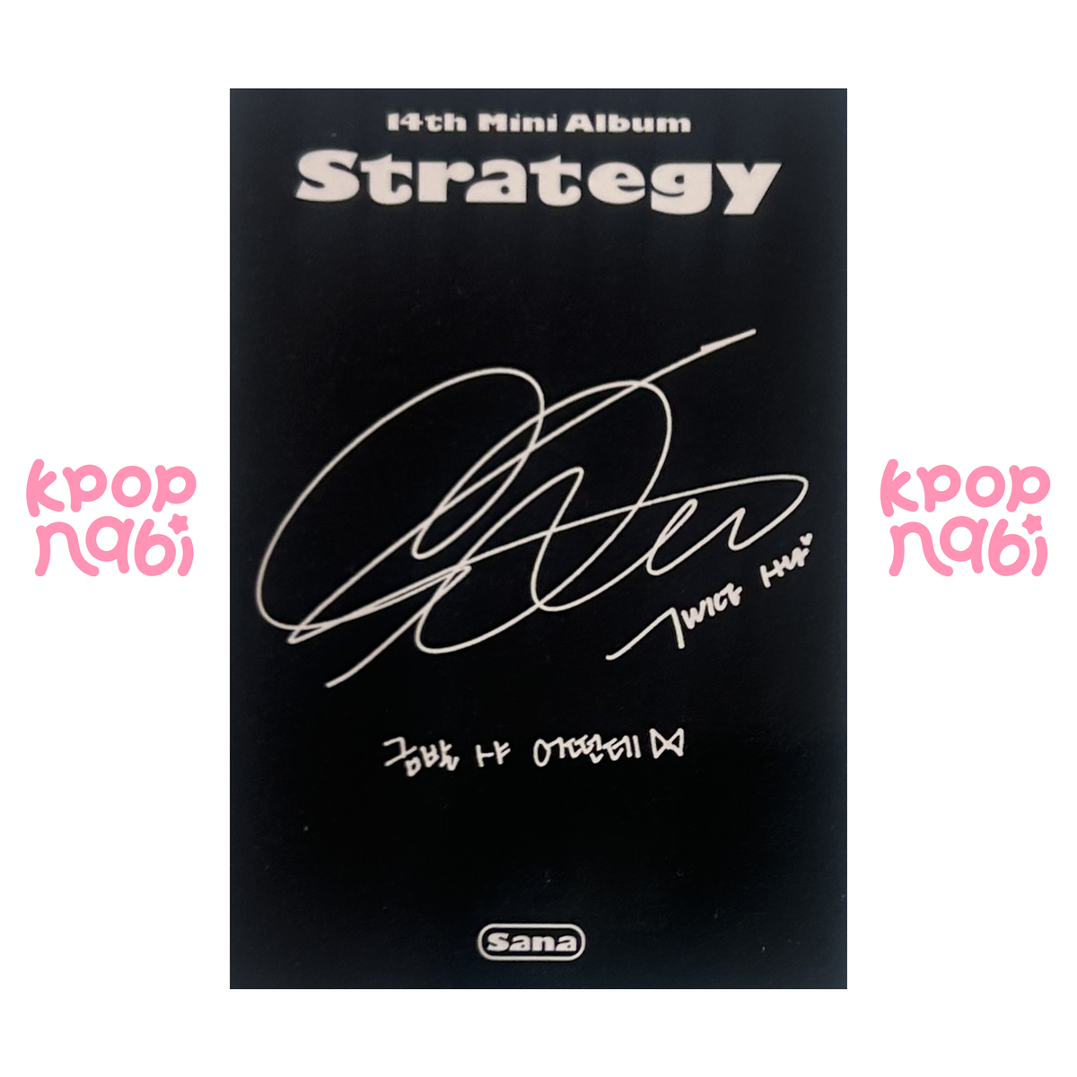 [PC] TWICE - Sana 'STRATEGY' (Standard ver.) #1