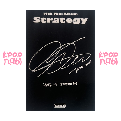 [PC] TWICE - Sana 'STRATEGY' (Standard ver.) #1