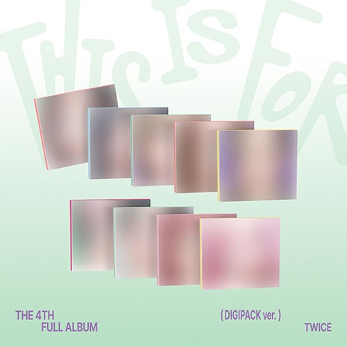 [PRE-ORDER] TWICE - 4th Album 'THIS IS FOR' (Digipack ver.)