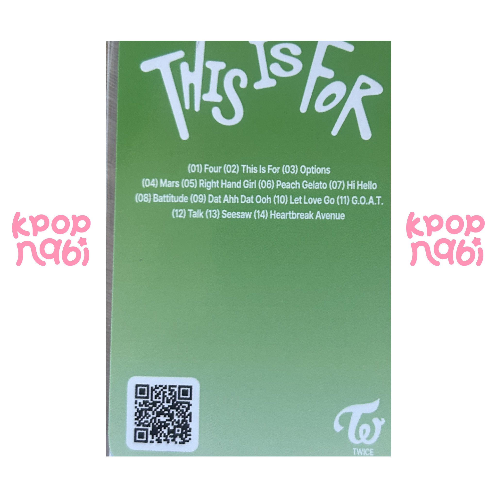 [PC] TWICE - Dahyun 'THIS IS FOR' FANS SHOP POB (NEMO ver.)