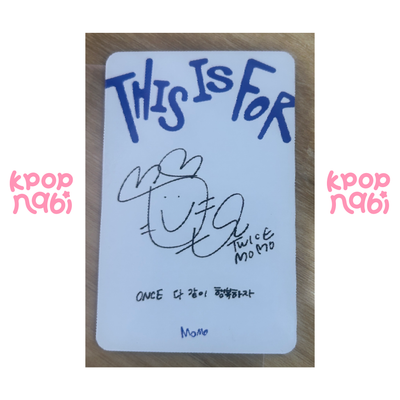[PC] TWICE - Momo 'THIS IS FOR' (Standard ver.) #3