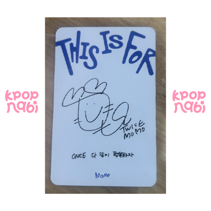 [PC] TWICE - Momo 'THIS IS FOR' (Standard ver.) #3