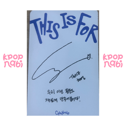 [PC] TWICE - Chaeyoung 'THIS IS FOR' (Standard ver.)