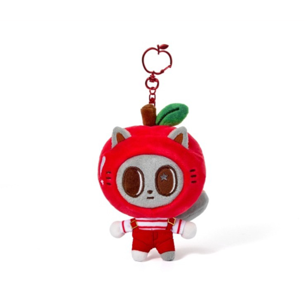 TXT - Plush Keyring (Apple ver.) 'TXT PPULBATU HEY! APPUL' / Official Merchandise
