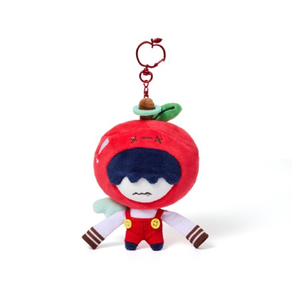 TXT - Plush Keyring (Apple ver.) 'TXT PPULBATU HEY! APPUL' / Official Merchandise
