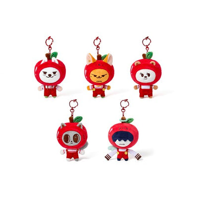 TXT - Plush Keyring (Apple ver.) 'TXT PPULBATU HEY! APPUL' / Official Merchandise