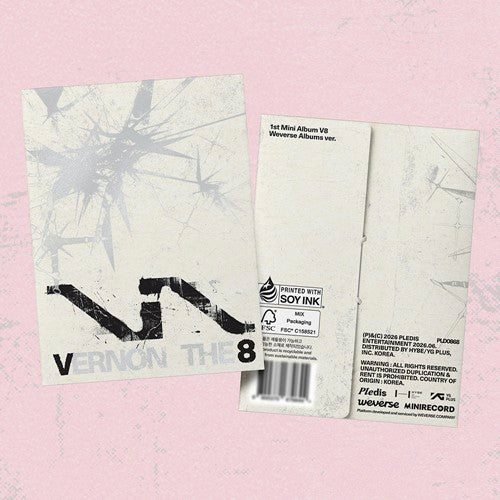 V8 (SEVENTEEN) - 1st Mini Album 'V8' (Weverse ver.)