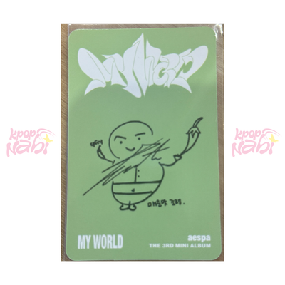 [PC] aespa -  Winter 'MY WORLD' (Poster ver.)