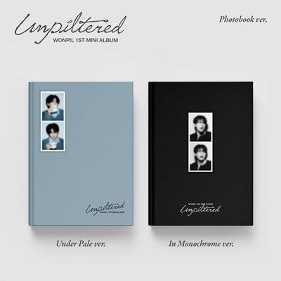 WONPIL (DAY6) - 1st Mini Album 'Unpiltered' (Photobook ver.)