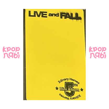 [PC] Xdinary Heroes - Junhan 'LIVE and FALL' (LIVE ver.) #1