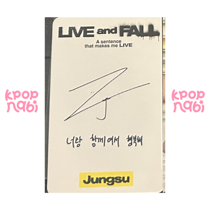 [PC] Xdinary Heroes - Jungsu 'LIVE and FALL' (LIVE ver.) MESSAGE PC