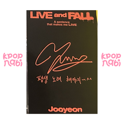 [PC] Xdinary Heroes - Jooyeon 'LIVE and FALL' (FALL ver.) MESSAGE PC #1