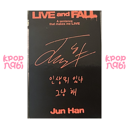[PC] Xdinary Heroes - Junhan 'LIVE and FALL' (FALL ver.) MESSAGE PC