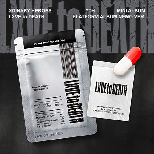 Xdinary Heroes - 7th Mini Album 'LXVE TO DEATH' (Platform ver.)