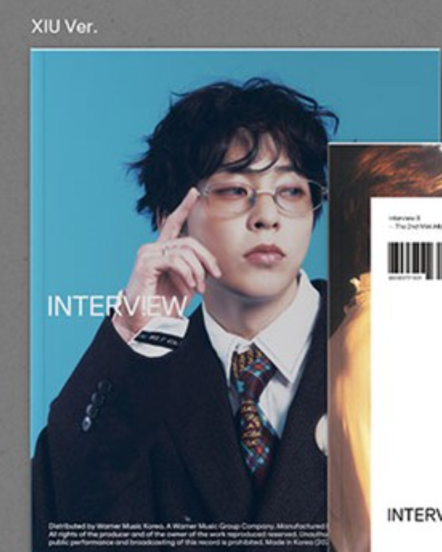 XIUMIN (EXO) - 2nd Mini Album 'Interview X' (Photobook ver.)