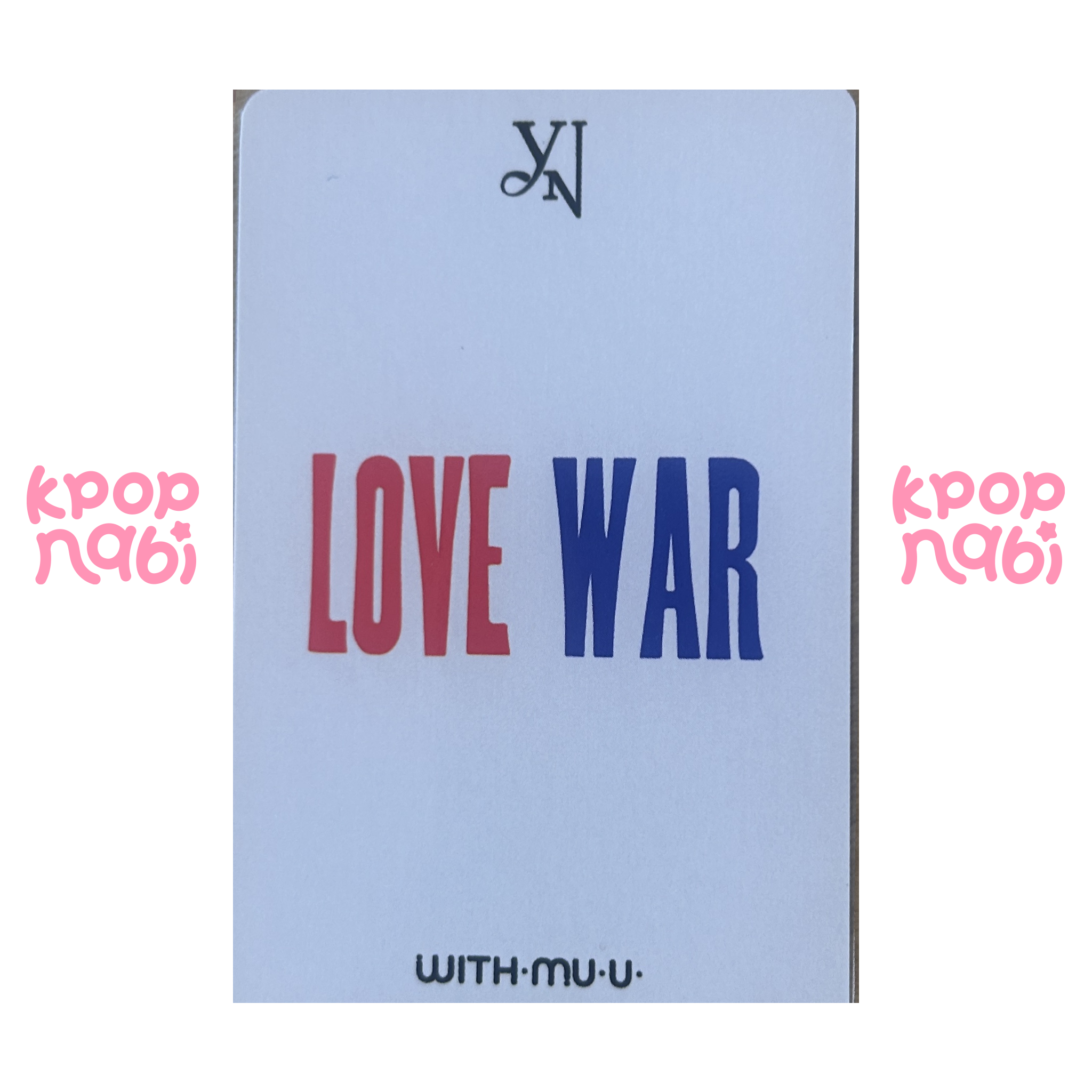 [PC] YENA - 'Love War' WITHMUU FANSIGN EVENT