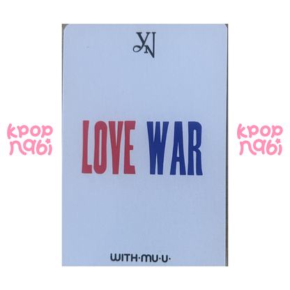 [PC] YENA - 'Love War' WITHMUU FANSIGN EVENT