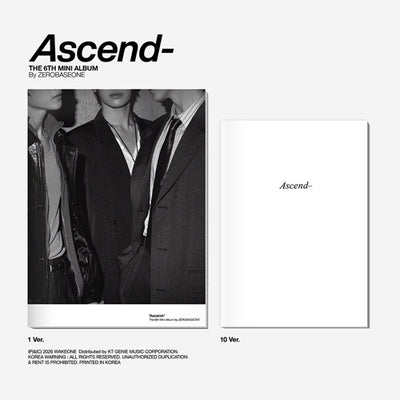 ZEROBASEONE - 6th Mini Album 'Ascend-' (Photobook ver.)
