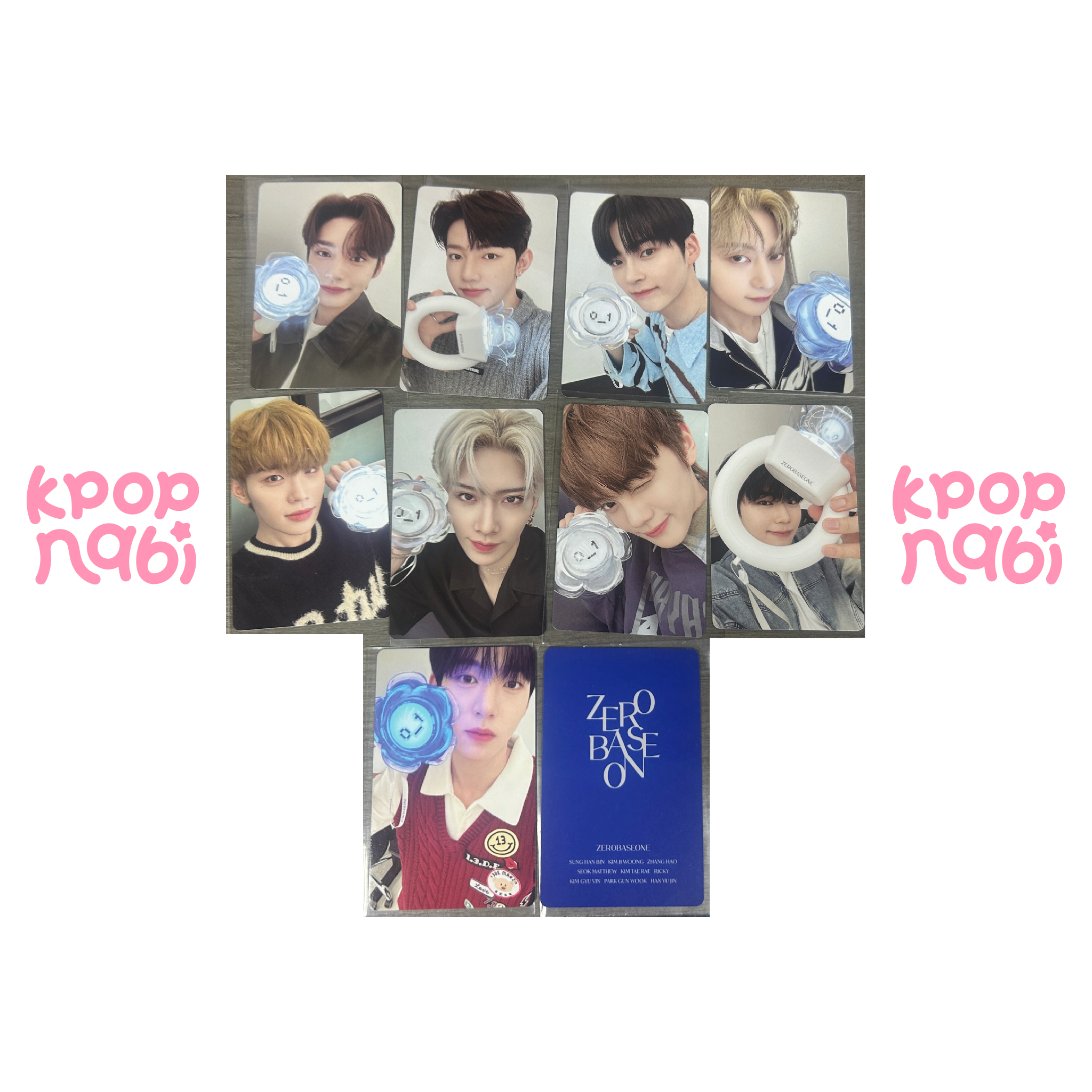 [PC] ZEROBASEONE - Official Light Stick Photocard