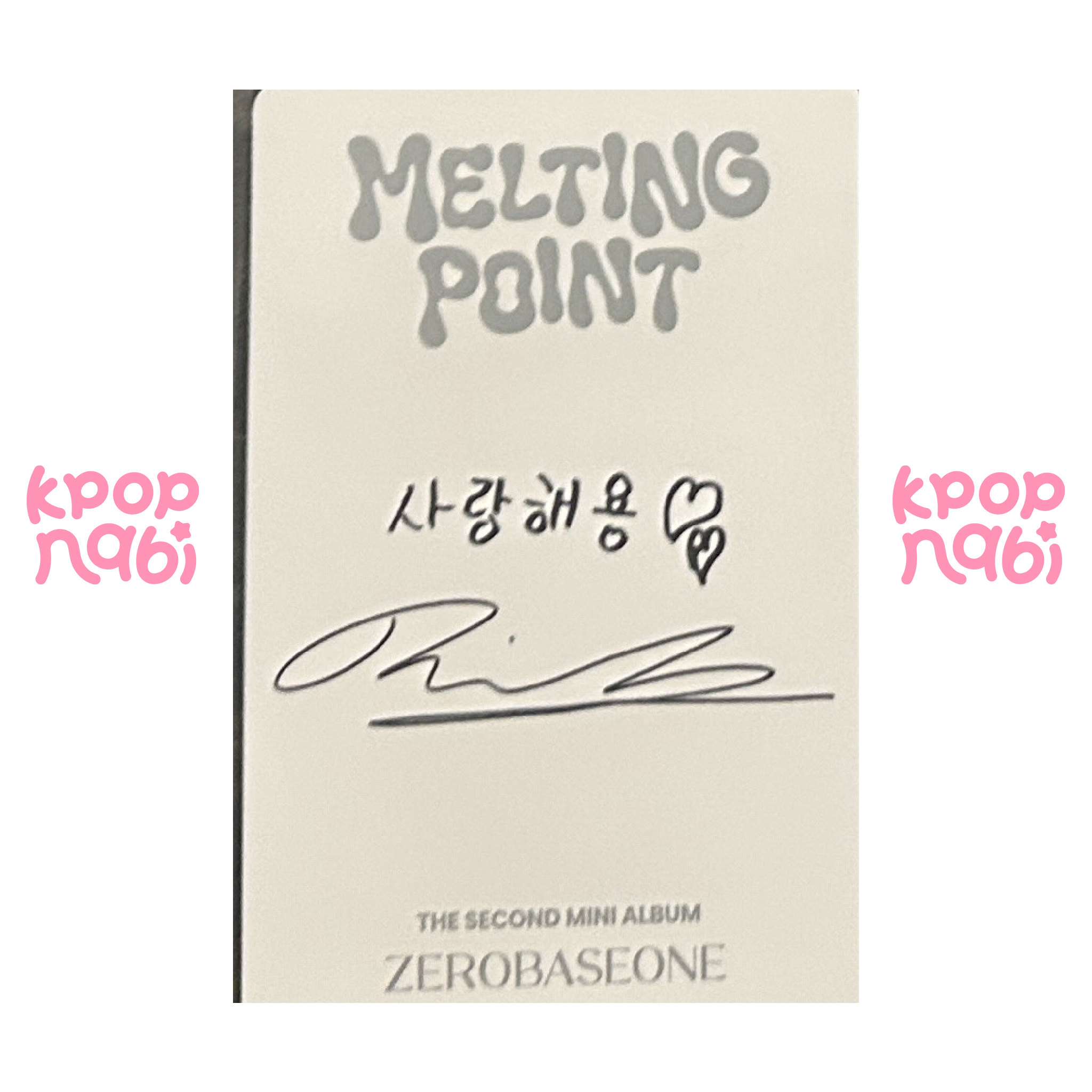 [PC] ZEROBASEONE - Ricky 'MELTING POINT' (Digipack ver.) #1