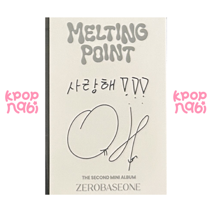 [PC] ZEROBASEONE - Yujin 'MELTING POINT' (Digipack ver.) #1