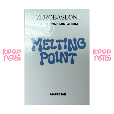 [PC] ZEROBASEONE - Yujin 'MELTING POINT' MAKESTAR FANSIGN EVENT POLAR BEAR (DIGIPACK ver.)