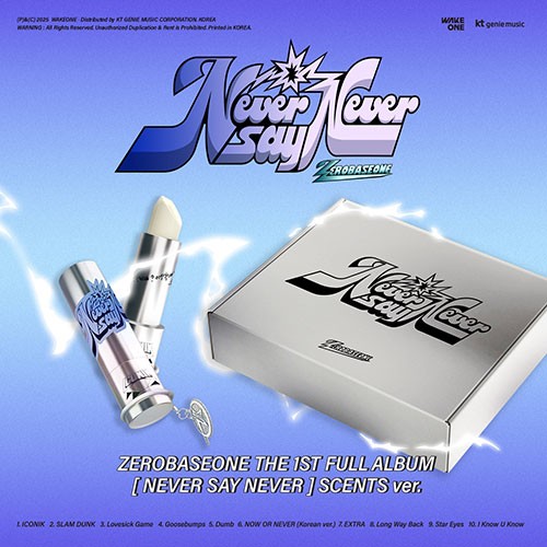 [PRE-ORDER] ZEROBASEONE - 1st Full Album 'NEVER SAY NEVER' (SCENTS Ver.)